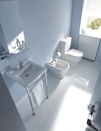 Duravit Унитаз-компакт Starck 3 01280900001-WG с микролифтом – фотография-5